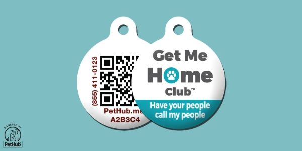 PetHub Get me home club QR tag