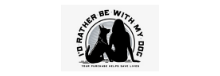 I'd Rather Be With My Dog Logo